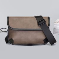 ✺◆✌ Mens Messenger Bag New Shoulder Bag Traveling Small Backpack Casual Mens Bag Envelope Bag Chest Bag Mobile Phone Bag