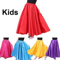 hot【DT】 10colors Kids Belly Costumes for Children Dancing Bollywood Performance Gypsy Skirt