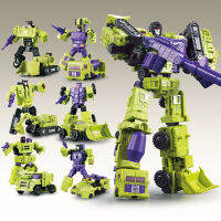 ATransformation WEIJIANG Action Figure ของเล่น Devastator 6in1 Robot Deformation รถหุ่นยนต์ KO สัดส่วนขนาดเล็กของขวัญของสะสม