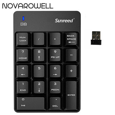 Wireless Numeric Keyboard 2.4G Digit Keypad Portable Plastic Case AAA Android Windows Phone Tablet Thinkpad