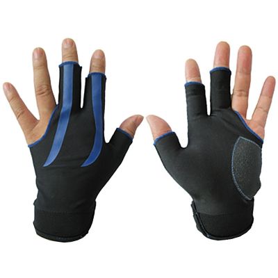1 Piece Breathable High Stretch Non-Slip Wear Resistant Breathable Cue Gloves 3 Finger Billiard Gloves Billiard Accessories