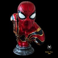 Spider Man Figure Marvel Film Peripheral Avengers Alliance Model Bust Resin Action Figurine Statue Large Decoration Statue Gift