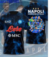 SSC Napoli Campioni dItalia Serie A Players 3D Shirt