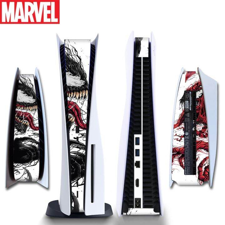 Iron Man Venom Side Sticker For Playstation 5 Disc Console Middle Part ...