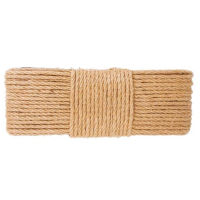 50M 6mm Hemp Rope Decorative Hemp Rope Sisal Rope Thick and Thin Jute Rope Handmade Diy Hemp Rope Cat Claw Rope