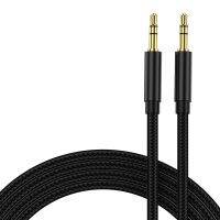 3.5Mm ถึง3.5Mm AUX สายออดิโอแจ็คสายลำโพง3.5Mm สำหรับหูฟัง JBL Samsung รถ Xiaomi Redmi 5 Plus สายสายเอยูเอ็กซ์ Oneplus