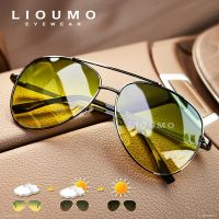 Fashion Pilot Sunglasses For Men Polarized Photochromic Day Night Driving Glasses Women Chameleon Goggles Unisex sonnenbrille Cycling Sunglasses