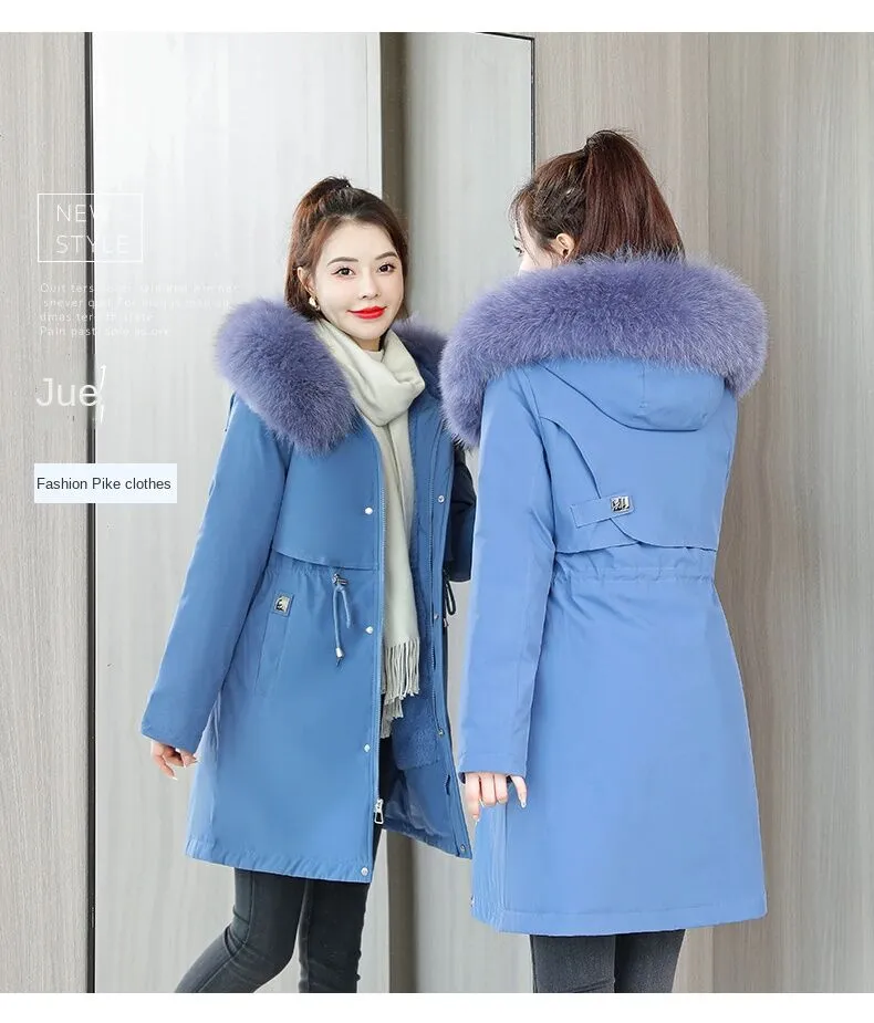 slimming parka