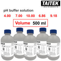 น้ำยามาตรฐาน pH Buffer Solution ค่า 4 6.86 7 9.18 10 สำหรับปรับเทียบ คาลิเบรทเครื่องวัดพีเอช (500 mL)