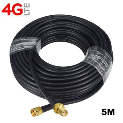 สายอากาศ 3G 4G Low Loss 5 เมตร สำหรับ เสาอากาศ Router Antennas 5M