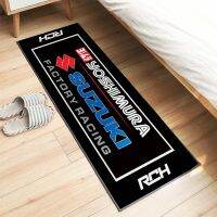 Long 40x120 Kawasaki Motorcycle S-SUZUKI Kitchen Floor Mat Home Entrance Doormat Hallway ковер Bedroom Mats Balcony Bathroom Rug