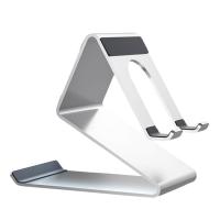 Cell Phone Stand Aluminum Alloy Ultra Slim Cell Phone Holder for Desk Universal Bracket Multifunctional Desktop Live Broadcast Bracket judicious