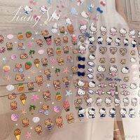 hot【DT】✌  Stickers Cartoon Hawaii Beach Kt Diy Painting Girls Decoration