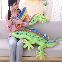 【YF】 Zqswkl 80/120cm funny lizard plush toy doll simulation gecko spoof holiday gift decoration stuffed toys