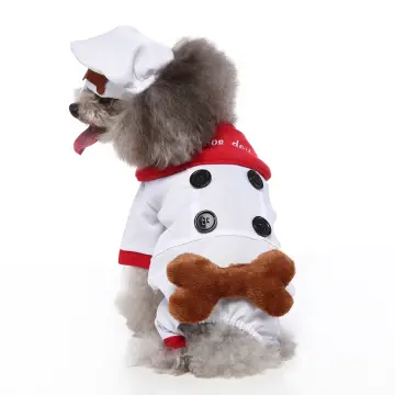  Scicalife Summer Dress Dog Chef Costume Pet Dog Clothes for  Cosplay and Performance （ SDZ68 Sushi L ） Pajama Set : מוצרים לחיות מחמד