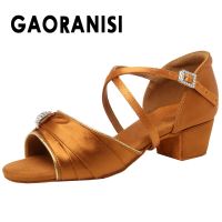 Girls Dance-Shoes Ballroom Children Latin Dance Shoes Soft Women Ladies Girls Tango Jazz Dance Shoes Salsa Sandal Dropshipping