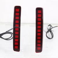 1 Pair LED Reflector Bumper Light Rear Fog Lamp Brake Light Dynamic Turn Signal For Toyota Yaris Cross 2020 2021 2022