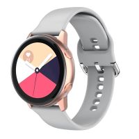 สายรัดข้อมือใหม่สำหรับ Samsung Galaxy Watch Active 2 40 44Mm 3อะไหล่สายสายรัดข้อมือสำรองรัดสายนาฬิกา20Mm