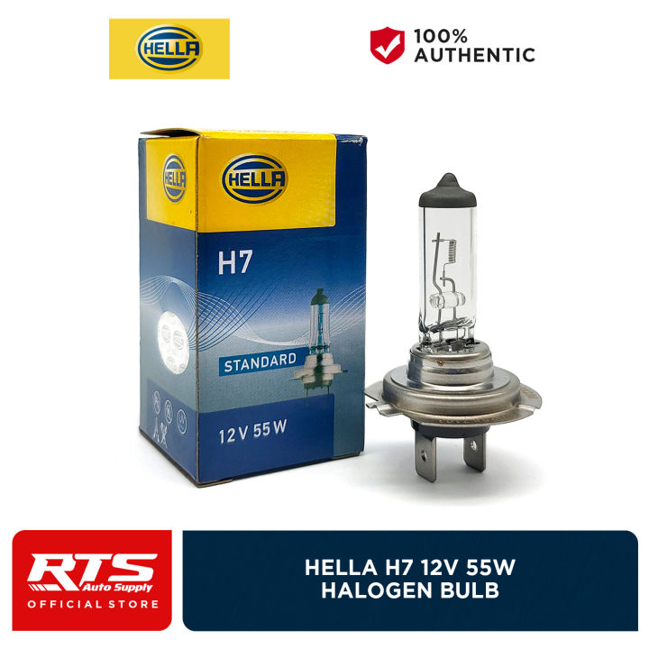 Hella H7 12v 55w PX26D Halogen Headlight / Foglight Bulb 1Pc | Lazada PH