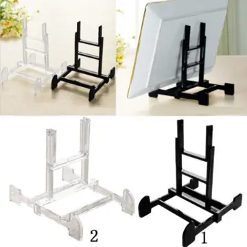 Picture Easel Metal Plate Stands Holder Plate Display Stand