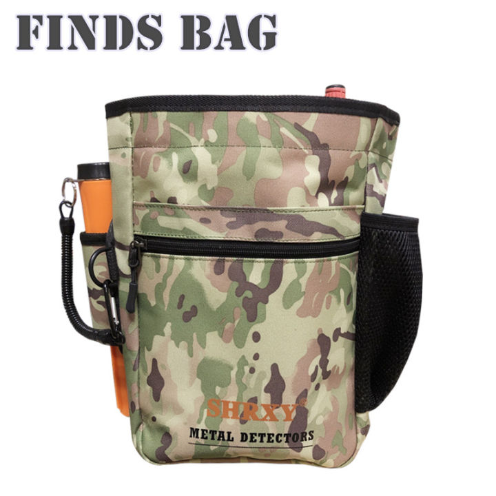 SHRXY Pinpointing Metal Detector Find Bag Multi-purpose Digger Tools Bag for PinPointer Detector Xp Pack Mule Pouch