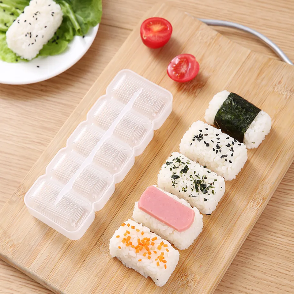 4 Pcs Sushi Mold Non-stick Nigiri Sushi Maker Mould Nigiri Sushi Making  Kits Onigiri Rice Shape Diy Tools For Diy