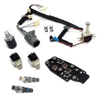 Transmission Master Solenoid Valve Kit Accessories Parts Accessory with Harness 4L60E Fit for 1993-2002 GM