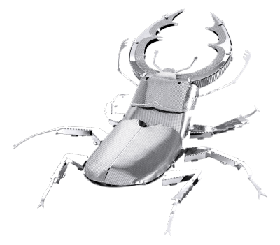 หุ่นโลหะ3มิติแมลงตัวด้วงโลหะทำมือ,โมเดลปริศนา3มิติสุดสร้างสรรค์