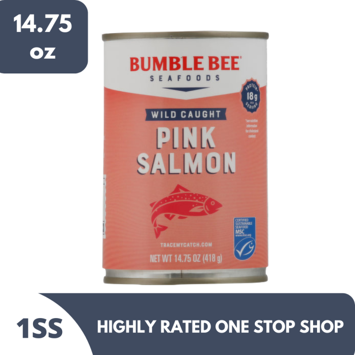 Bumble Bee Pink Salmon Canned, 14.75 oz | Lazada PH