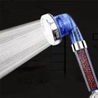 ☽▪ 2022 Healthy Negative Ion SPA Filtered Adjustable Shower Head with Shower Hose Three Shower Mode Negative Lon SPA Shower Head