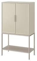 TULLSTORP Cabinet, beige 73x35x126 cm (ทุลล์สตอร์ป ตู้, เบจ 73x35x126 ซม.)