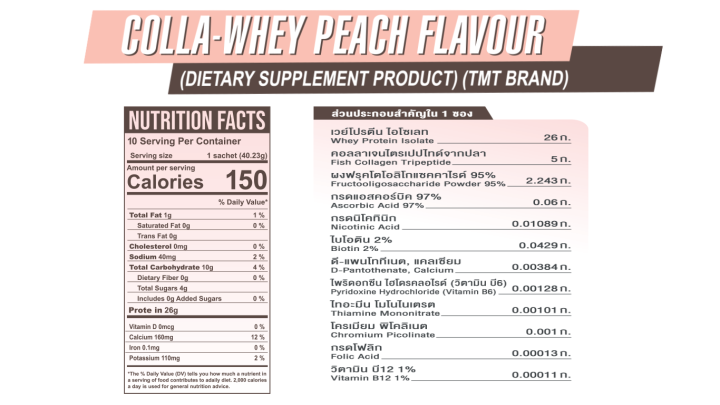 colla-whey-peach-flavour