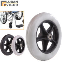 Wheelchair Front wheel universal wheel, Polyurethane Solid tire,Wear-resistant,6 inch 7 inch 8 inch wheelchair accessories