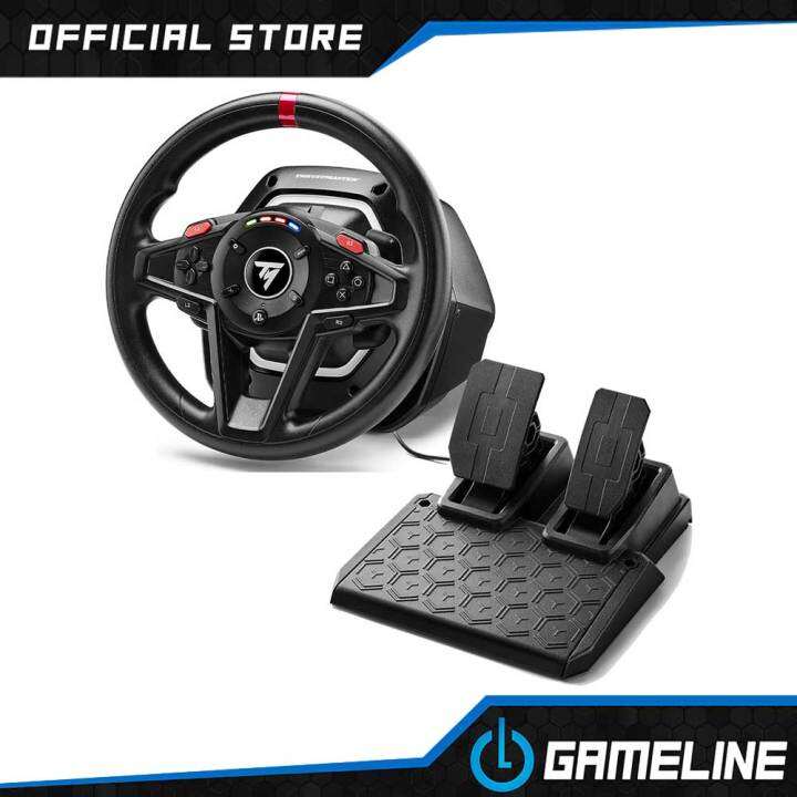 Thrustmaster T128, Force Feedback Racing Wheel with Magnetic Pedals ...