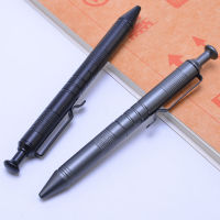 Aluminum Alloy Tactical Outdoor Pen High Hardness Personal Anti-skid Military Survival Tactical Signature Pen Autom