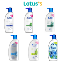 HEAD &amp; SHOULDERS เฮด แอนด์ โชว์เดอร์ แชมพู ขวดปั๊ม ขนาด 370 มล.