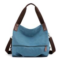 Fresh Color Fashion Bag Hand Made All Match Clear Briefcase Summer Soft Touch Canvas Bag Lady