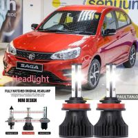 หลอดไฟหน้ารถยนต์ LED LAI 40w 6000k สีขาว สําหรับ Proton Saga LMST 2003-2008 2PCS