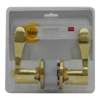 ✨สุดพิเศษ✨ เขาควายทั่วไป YALE L5317 US3 มือจับประตู YALE L5317 US3 PVD ENTRANCE LEVER