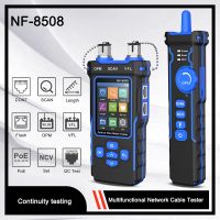 NOYAFA NF-8508 Network Cable Tester Optical Wire Meter Tracer LCD Digital Rechargeable Network Line Finder Wire PoE Checker