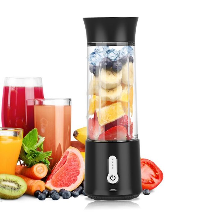 เครื่องผสมมิลค์เชค-juicer-mini-เครื่องปั่นน้ำผลไม้เครื่องปั่นไฟฟ้าแบบพกพา-usb-อเนกประสงค์ขนาด500มล-เครื่องผสม6ใบมีด-tt-ร้านค้า