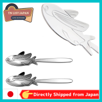 【จัดส่งตรงจากญี่ปุ่น】 Nagao Tsubame Sanjo Petit Marine Stainless Steel Cutlery Flying Fish Spoon Set Of 2 Made In Japan, Top Japansese Outdoor Brand, Camp Goods,BBQ Goods,สินค้าสำหรับกิจกรรมกลางแจ้ง,สินค้ากลางแจ้งคุณภาพสูงเพลิดเพลินกับธรรมชาติ