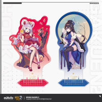 Game MmiHoYo 2 Raiden Mei Kiana Kaslana Cheongsam Spring Series Acrylic Stand Model Figure BL Cosplay Desktop Decor Xmas Gifts