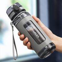 HOT14★ กีฬาน้ำขวด BPA ฟรี1000Ml แบบพกพา Leakproof Drop-Proof พลาสติกฤดูร้อนกลางแจ้งทัวร์ Gym ชาถ้วย