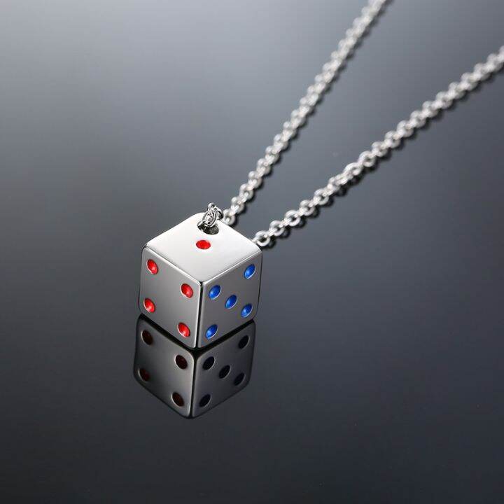 cw-vnox-mens-cool-cube-dice-style-necklaces-stainless-steel-male-lucky-gifts-for-him-jewelry