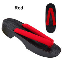 Summer Flip Flops Woman Wooden Flats Japanese Traditional Kimono Shoes Clog Geta Paulownia  Cosplay Shoes