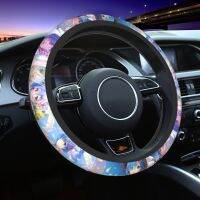 Rem Zero Car Steering Wheel Cover 38cm Universal Re:ZERO Anime Fashion Car-styling Steering-Wheel Accessories Steering Wheels Accessories