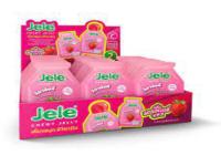 Jele Jelly เจเล่ ชิววี่ เยลลี่ผสมบุก  18 กรัม x 30 ชิ้น (มี 3 กลิ่นให้เลือก)