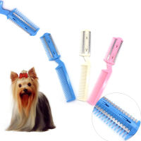 JNFGTV Dog Disassembled Pet Hair Trimming Thinning Cutter Blades Razor Scissor Fur Cleaner Grooming Comb Cat Gilling Brush