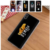 โปร่งใส ซิลิโคน อ่อนนุ่ม เคสโทรศัพท์ หรับ Samsung A34 M52 A04 M30S A23 M23 M53 M21 A54 M30 A40S A9 A14 A04S M33 Plus TPU ปก TG-284 Iron Man